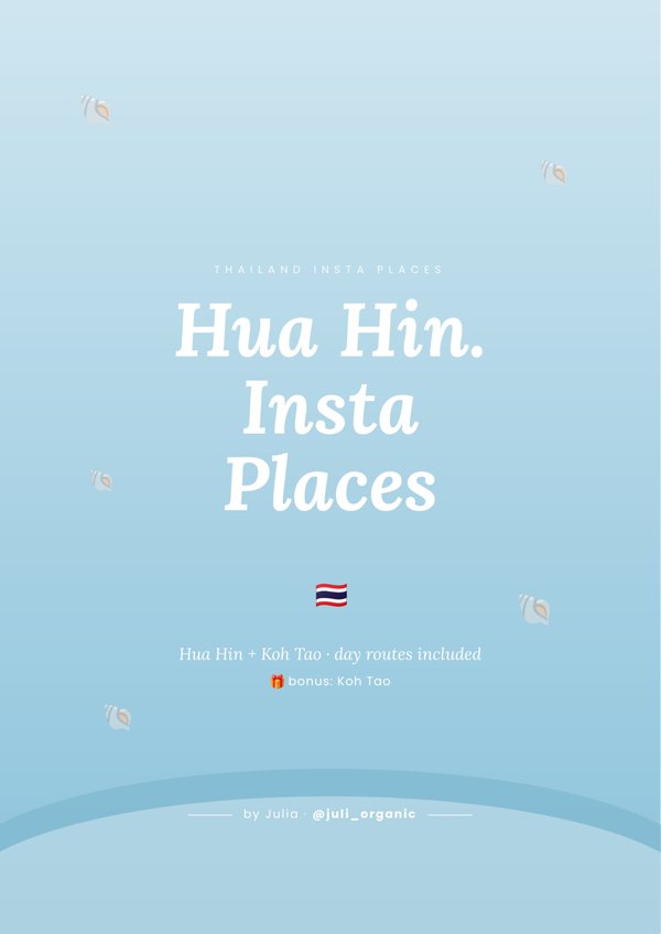 Hua Hin and Koh Tao guide cover